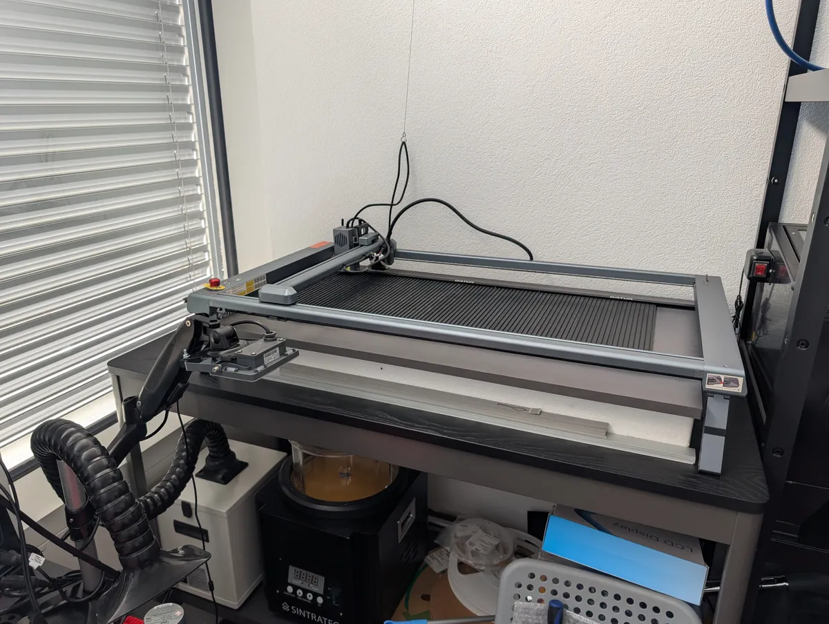 Ortur 20W laser engraver and cutter.