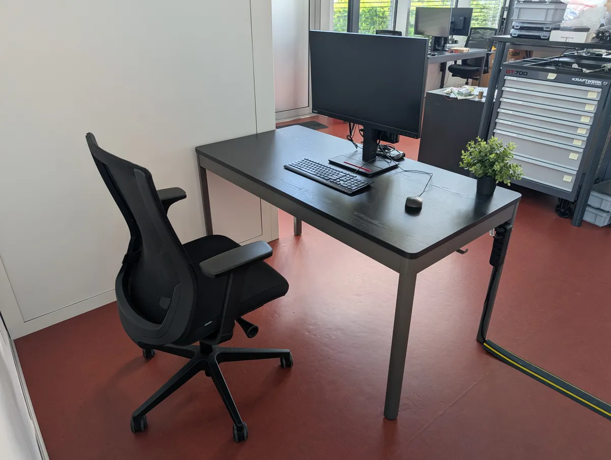 Modern prototyping desk